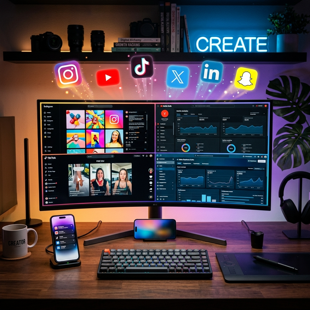 Right Click Tech & Media — creative media workspace