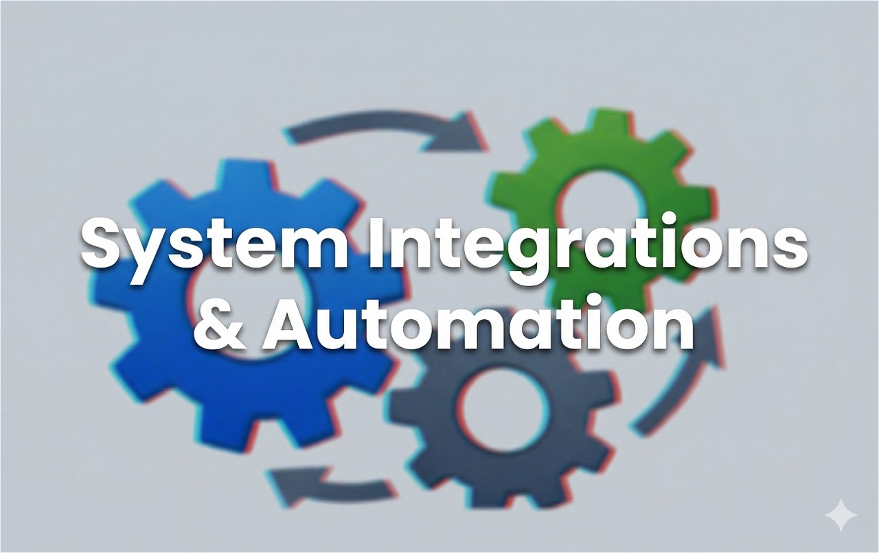 System integrations and automation